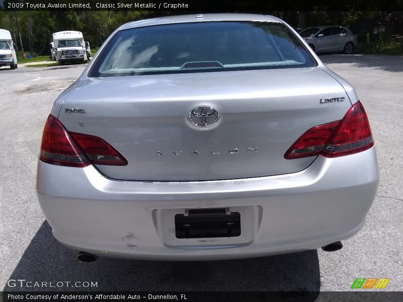 Classic Silver Metallic / Graphite 2009 Toyota Avalon Limited