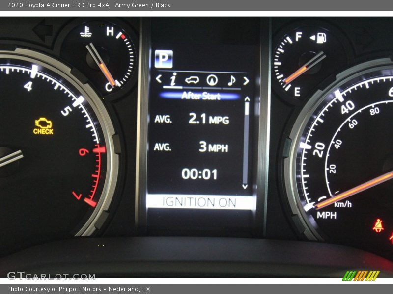 Army Green / Black 2020 Toyota 4Runner TRD Pro 4x4