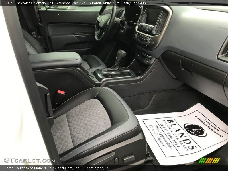Summit White / Jet Black/Dark Ash 2019 Chevrolet Colorado Z71 Extended Cab 4x4