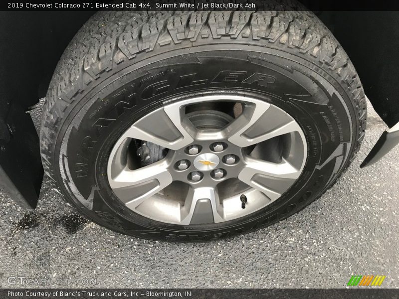 Summit White / Jet Black/Dark Ash 2019 Chevrolet Colorado Z71 Extended Cab 4x4