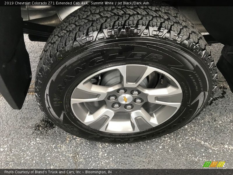Summit White / Jet Black/Dark Ash 2019 Chevrolet Colorado Z71 Extended Cab 4x4