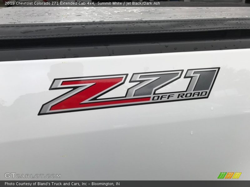 Summit White / Jet Black/Dark Ash 2019 Chevrolet Colorado Z71 Extended Cab 4x4