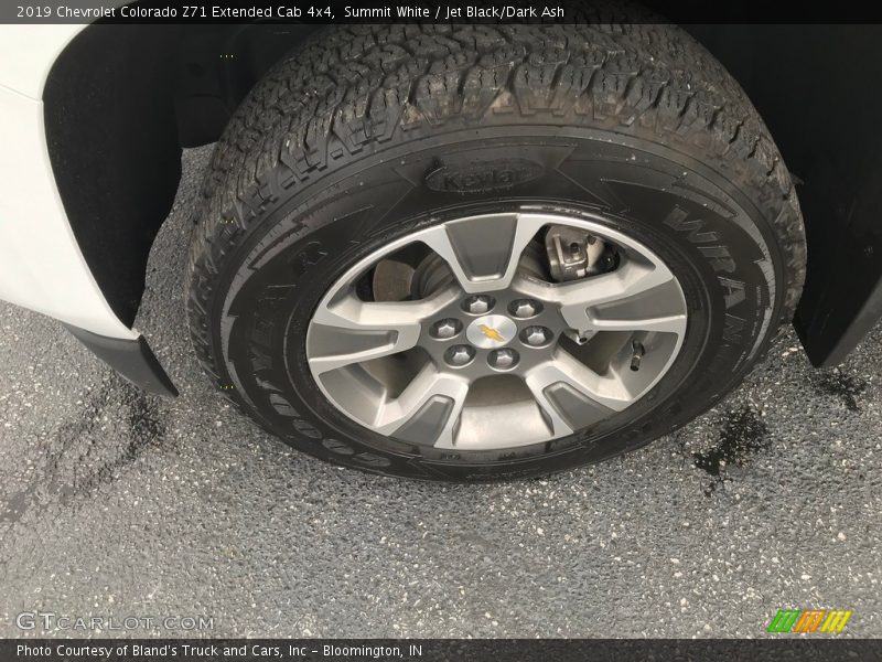 Summit White / Jet Black/Dark Ash 2019 Chevrolet Colorado Z71 Extended Cab 4x4