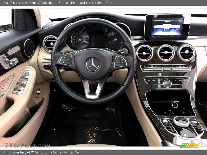 Dashboard of 2017 C 300 4Matic Sedan
