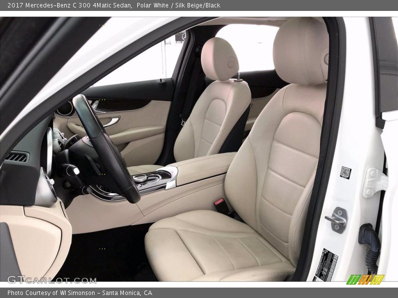 Front Seat of 2017 C 300 4Matic Sedan
