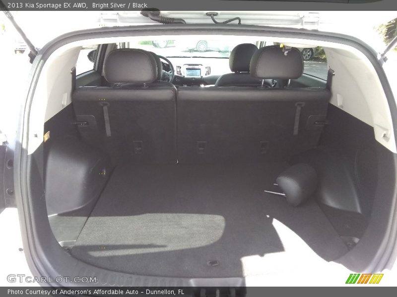 Bright Silver / Black 2013 Kia Sportage EX AWD