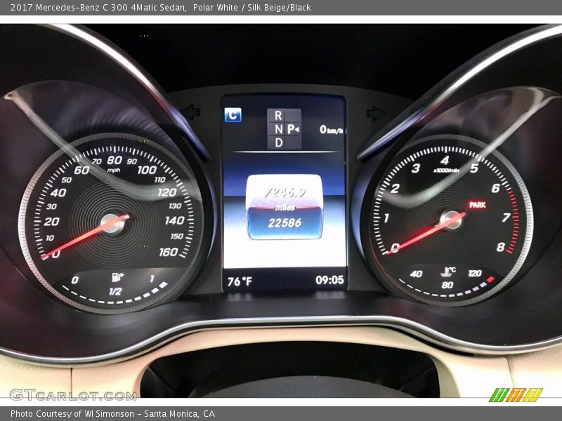  2017 C 300 4Matic Sedan 300 4Matic Sedan Gauges