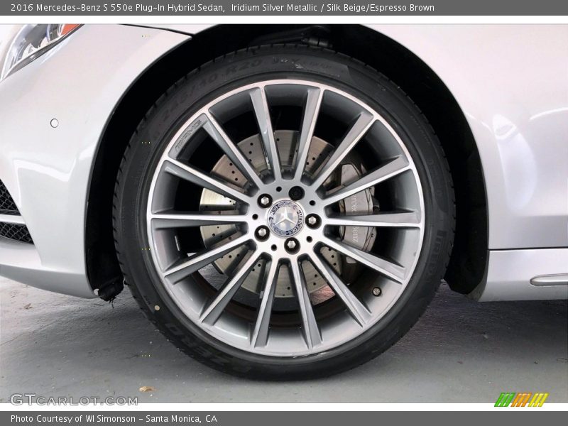  2016 S 550e Plug-In Hybrid Sedan Wheel