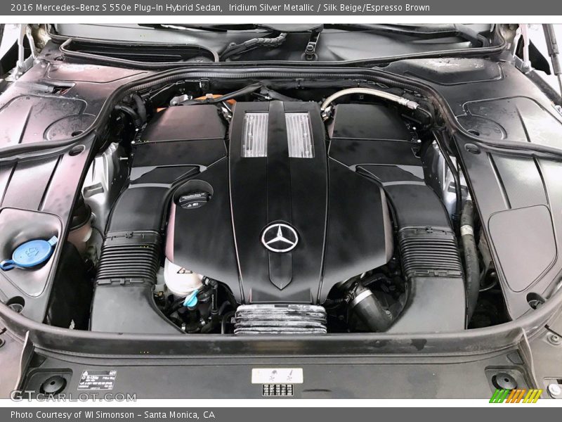  2016 S 550e Plug-In Hybrid Sedan Engine - 3.0 Liter DI biturbo DOHC 24-Valve V6 Gasoline/Plug-In Electric Hybrid