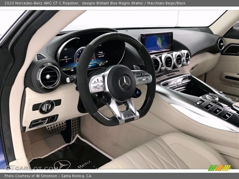 Controls of 2020 AMG GT C Roadster