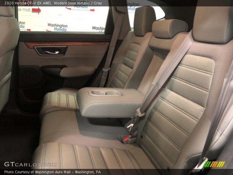 Modern Steel Metallic / Gray 2020 Honda CR-V EX AWD