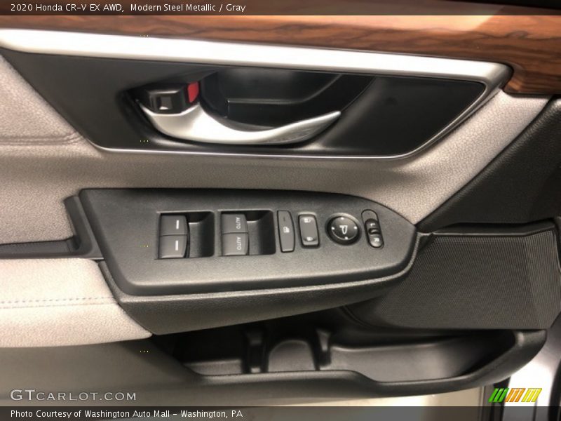 Modern Steel Metallic / Gray 2020 Honda CR-V EX AWD