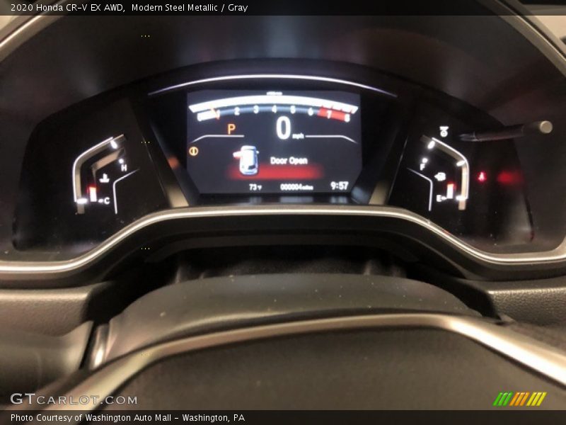 Modern Steel Metallic / Gray 2020 Honda CR-V EX AWD
