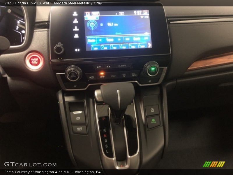 Modern Steel Metallic / Gray 2020 Honda CR-V EX AWD