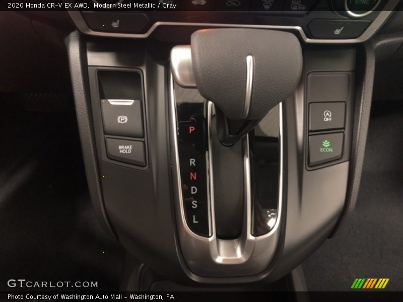 Modern Steel Metallic / Gray 2020 Honda CR-V EX AWD