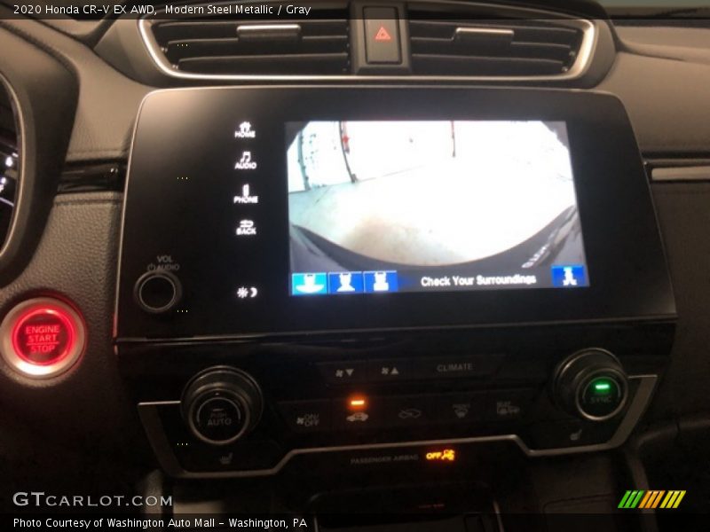 Modern Steel Metallic / Gray 2020 Honda CR-V EX AWD