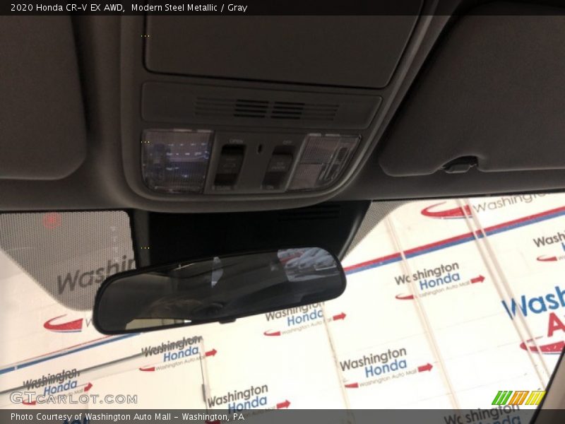Modern Steel Metallic / Gray 2020 Honda CR-V EX AWD