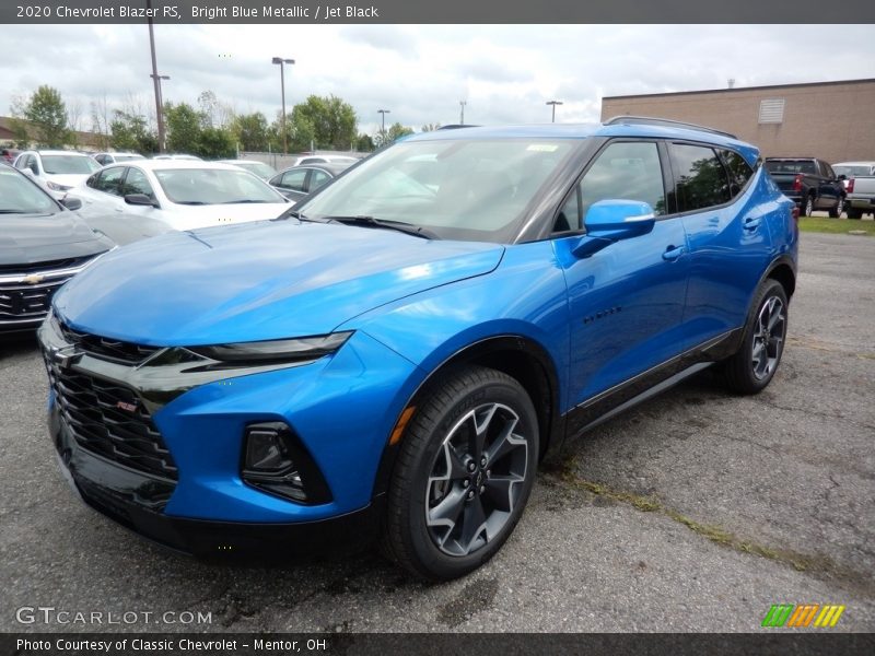 Bright Blue Metallic / Jet Black 2020 Chevrolet Blazer RS
