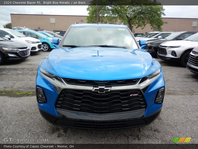 Bright Blue Metallic / Jet Black 2020 Chevrolet Blazer RS