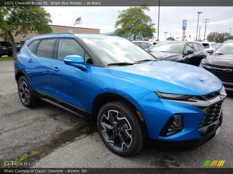Bright Blue Metallic / Jet Black 2020 Chevrolet Blazer RS