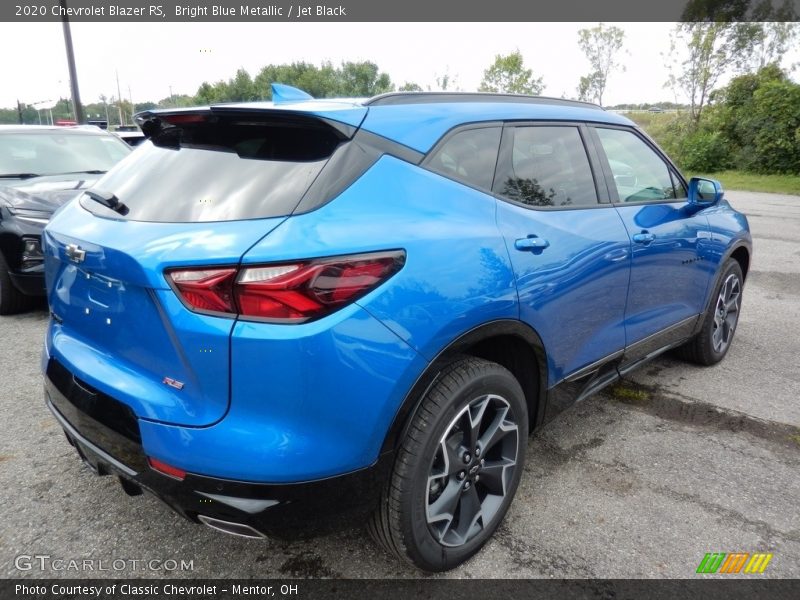 Bright Blue Metallic / Jet Black 2020 Chevrolet Blazer RS