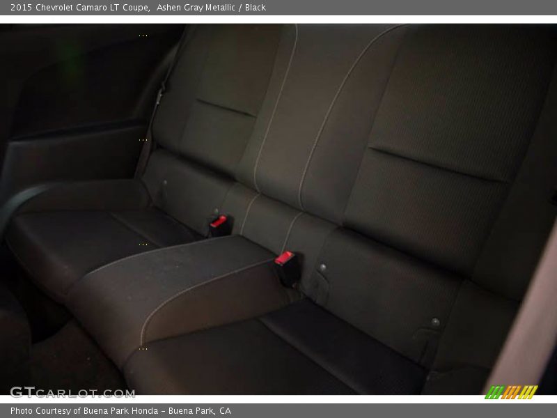Ashen Gray Metallic / Black 2015 Chevrolet Camaro LT Coupe
