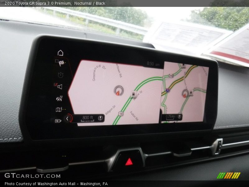 Navigation of 2020 GR Supra 3.0 Premium