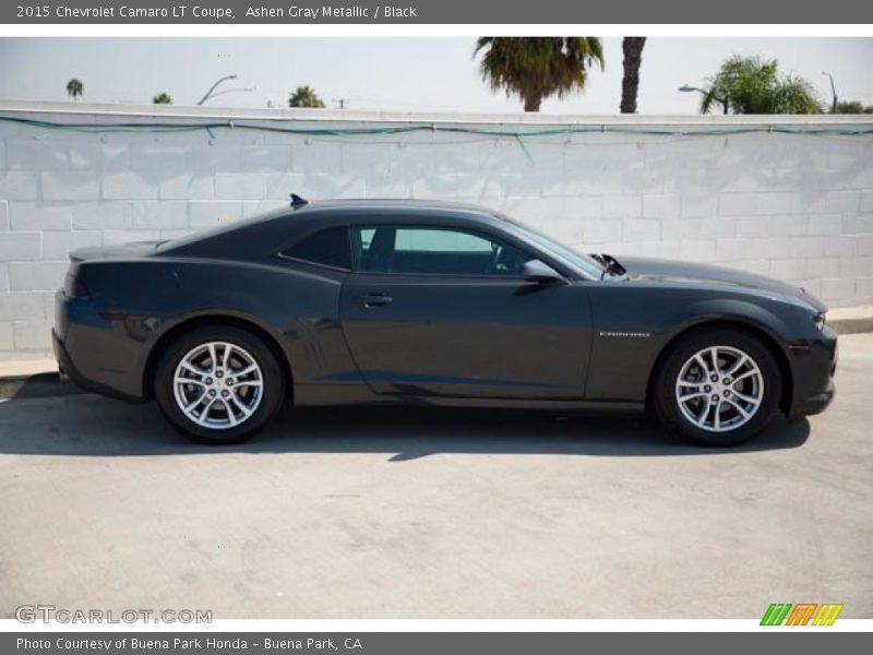Ashen Gray Metallic / Black 2015 Chevrolet Camaro LT Coupe