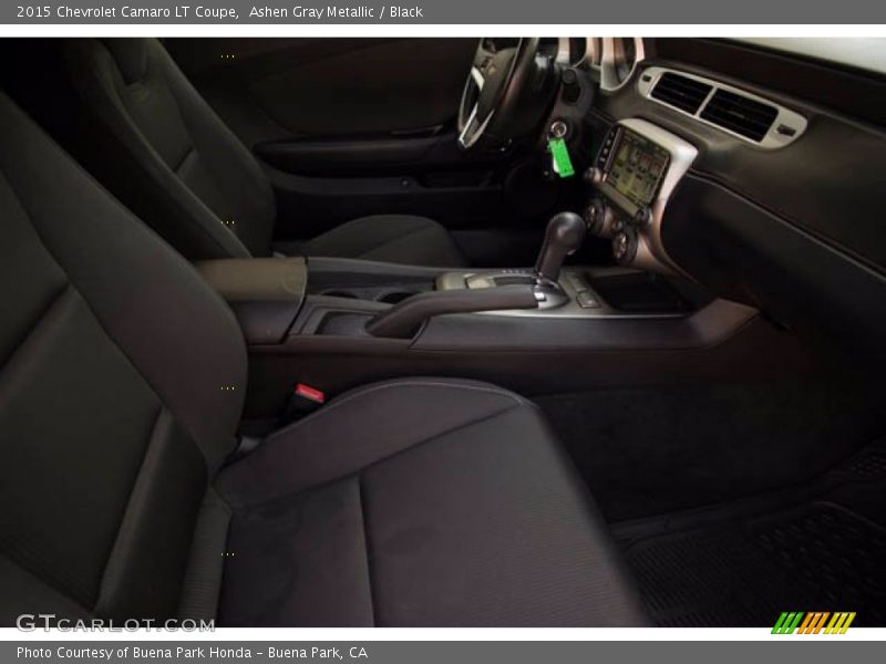 Ashen Gray Metallic / Black 2015 Chevrolet Camaro LT Coupe
