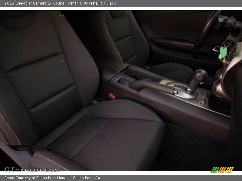 Ashen Gray Metallic / Black 2015 Chevrolet Camaro LT Coupe