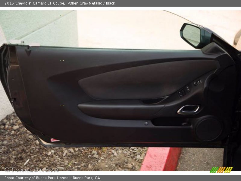 Ashen Gray Metallic / Black 2015 Chevrolet Camaro LT Coupe