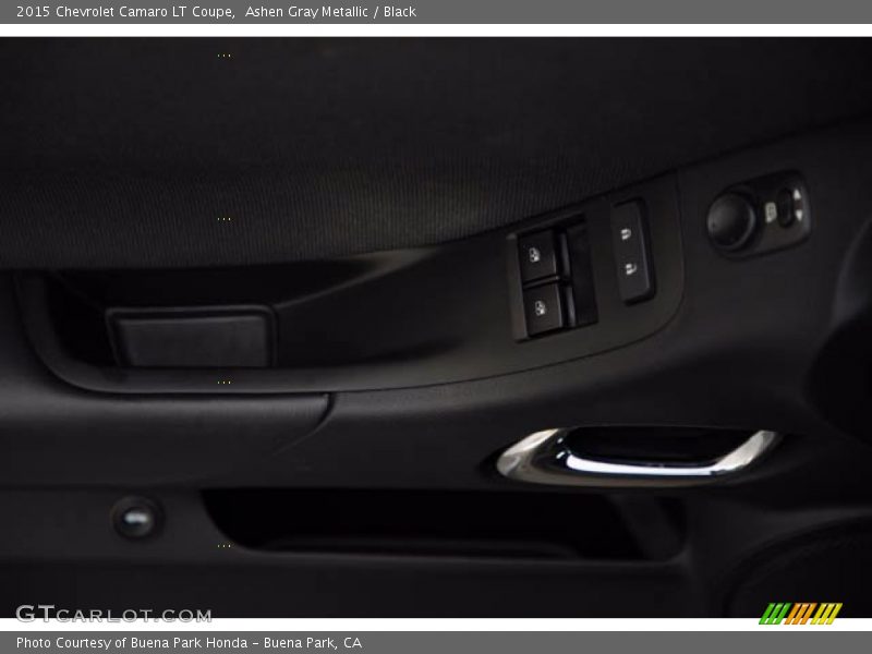 Ashen Gray Metallic / Black 2015 Chevrolet Camaro LT Coupe