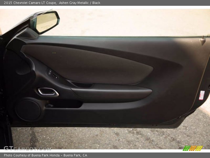 Ashen Gray Metallic / Black 2015 Chevrolet Camaro LT Coupe