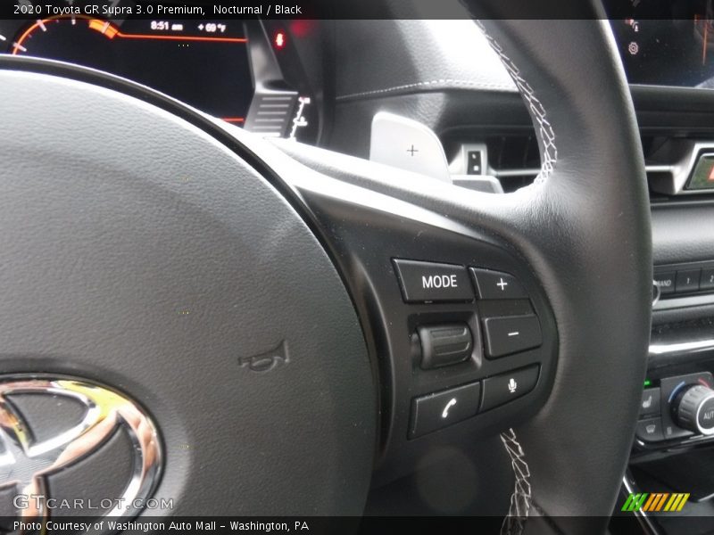 Controls of 2020 GR Supra 3.0 Premium