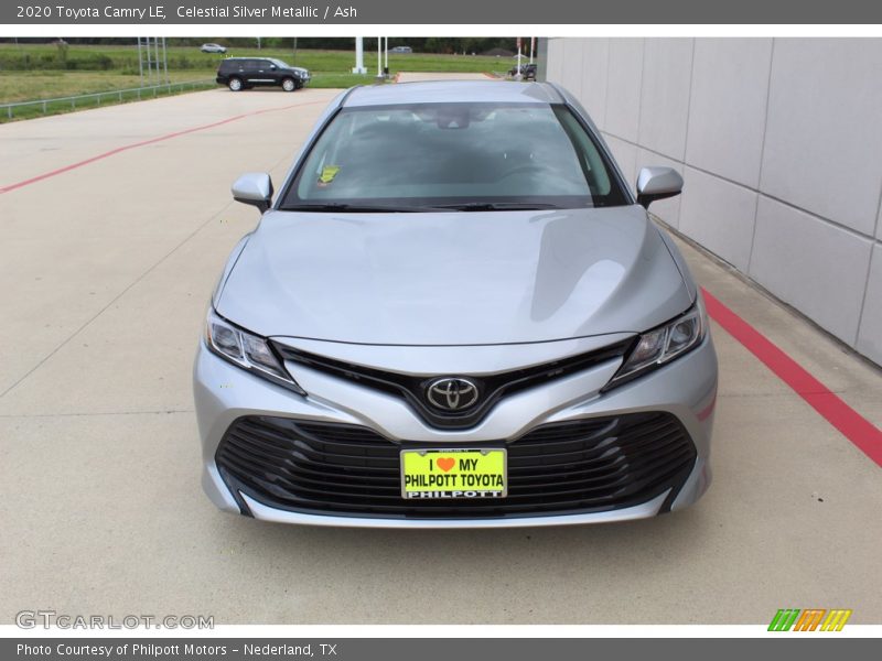 Celestial Silver Metallic / Ash 2020 Toyota Camry LE
