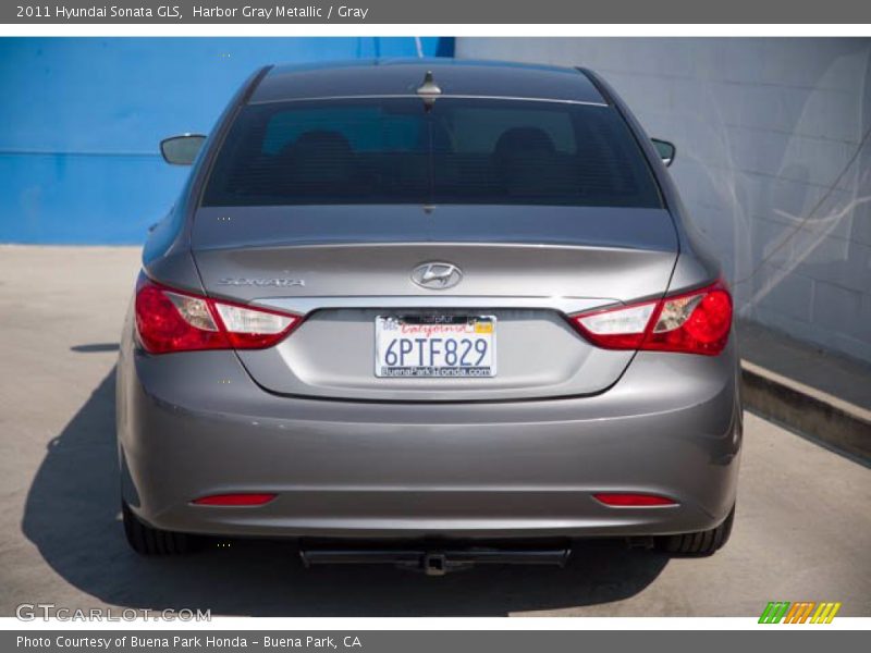 Harbor Gray Metallic / Gray 2011 Hyundai Sonata GLS