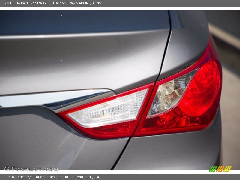 Harbor Gray Metallic / Gray 2011 Hyundai Sonata GLS