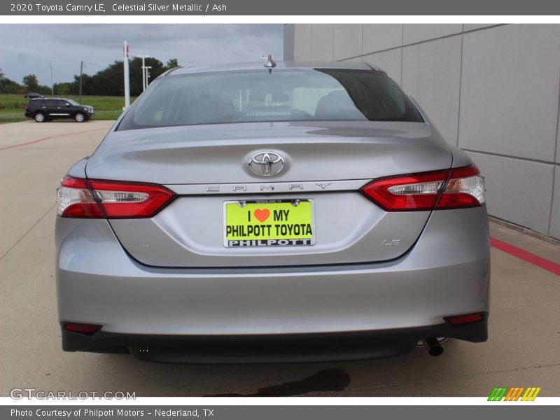 Celestial Silver Metallic / Ash 2020 Toyota Camry LE