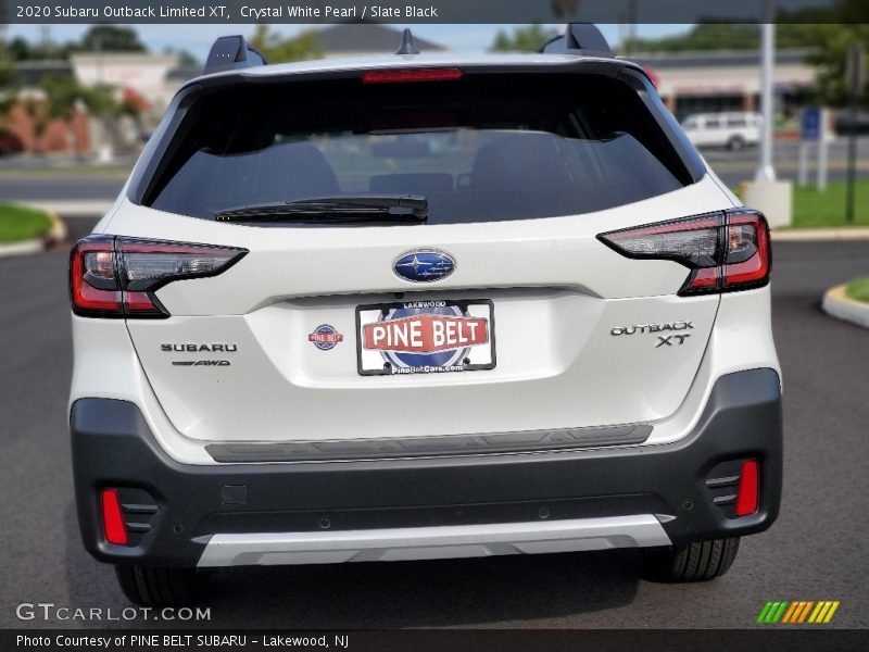 Crystal White Pearl / Slate Black 2020 Subaru Outback Limited XT