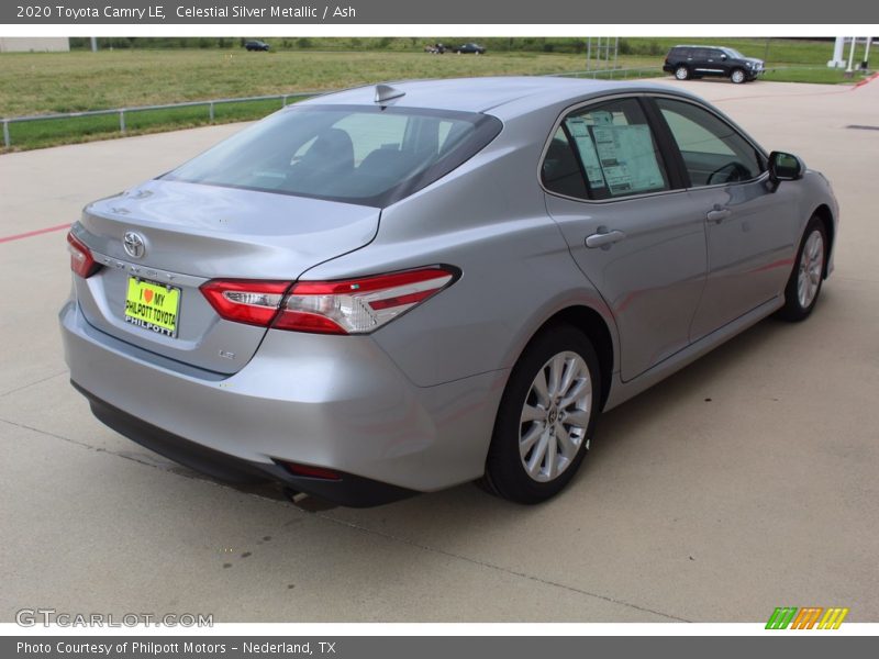 Celestial Silver Metallic / Ash 2020 Toyota Camry LE