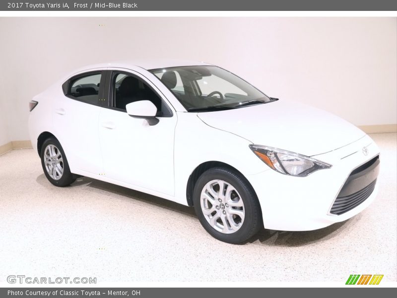 Frost / Mid-Blue Black 2017 Toyota Yaris iA