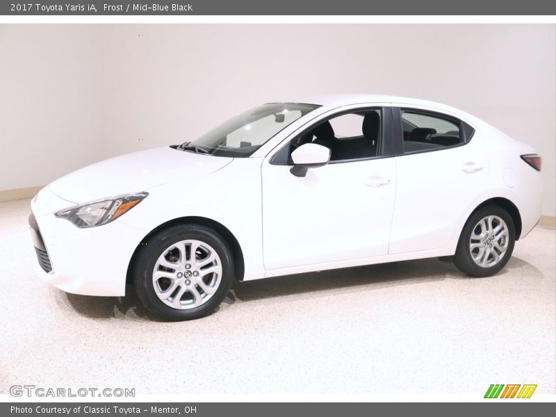 Frost / Mid-Blue Black 2017 Toyota Yaris iA