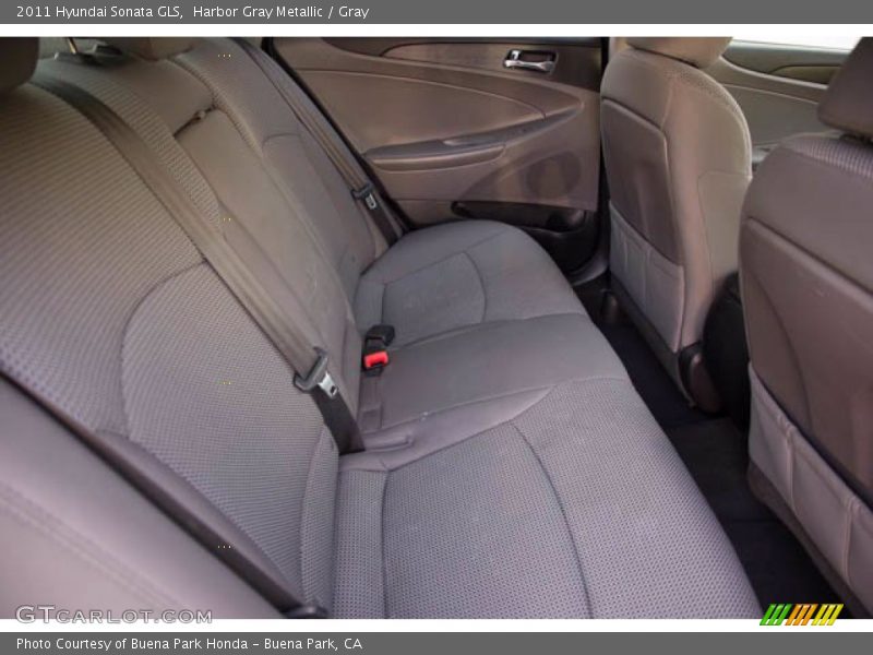 Harbor Gray Metallic / Gray 2011 Hyundai Sonata GLS