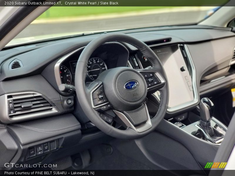 Crystal White Pearl / Slate Black 2020 Subaru Outback Limited XT