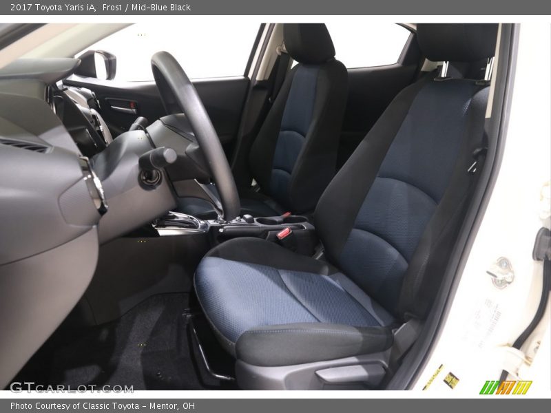 Frost / Mid-Blue Black 2017 Toyota Yaris iA