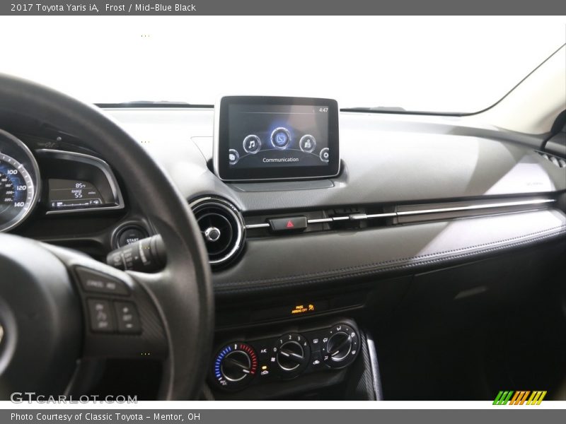 Frost / Mid-Blue Black 2017 Toyota Yaris iA