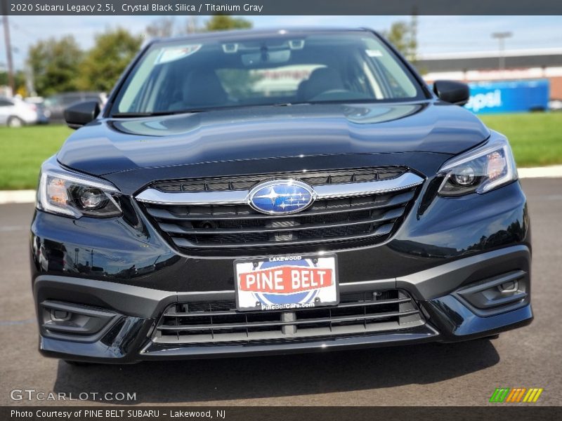 Crystal Black Silica / Titanium Gray 2020 Subaru Legacy 2.5i