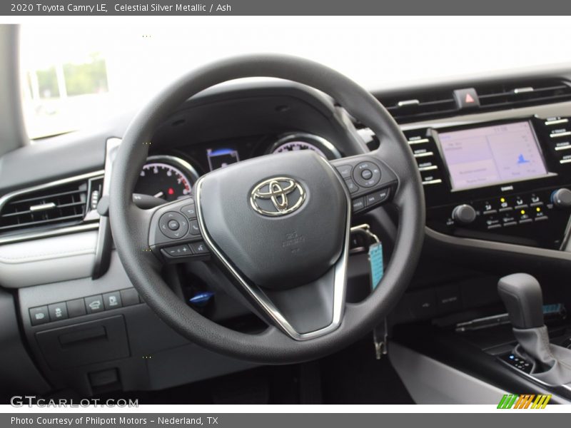 Celestial Silver Metallic / Ash 2020 Toyota Camry LE