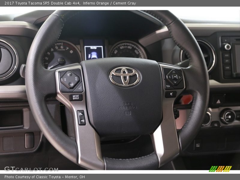  2017 Tacoma SR5 Double Cab 4x4 Steering Wheel