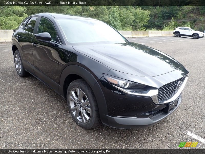 Jet Black Mica / Black 2020 Mazda CX-30 Select AWD